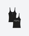Pack of 2 Black SS26 Tops