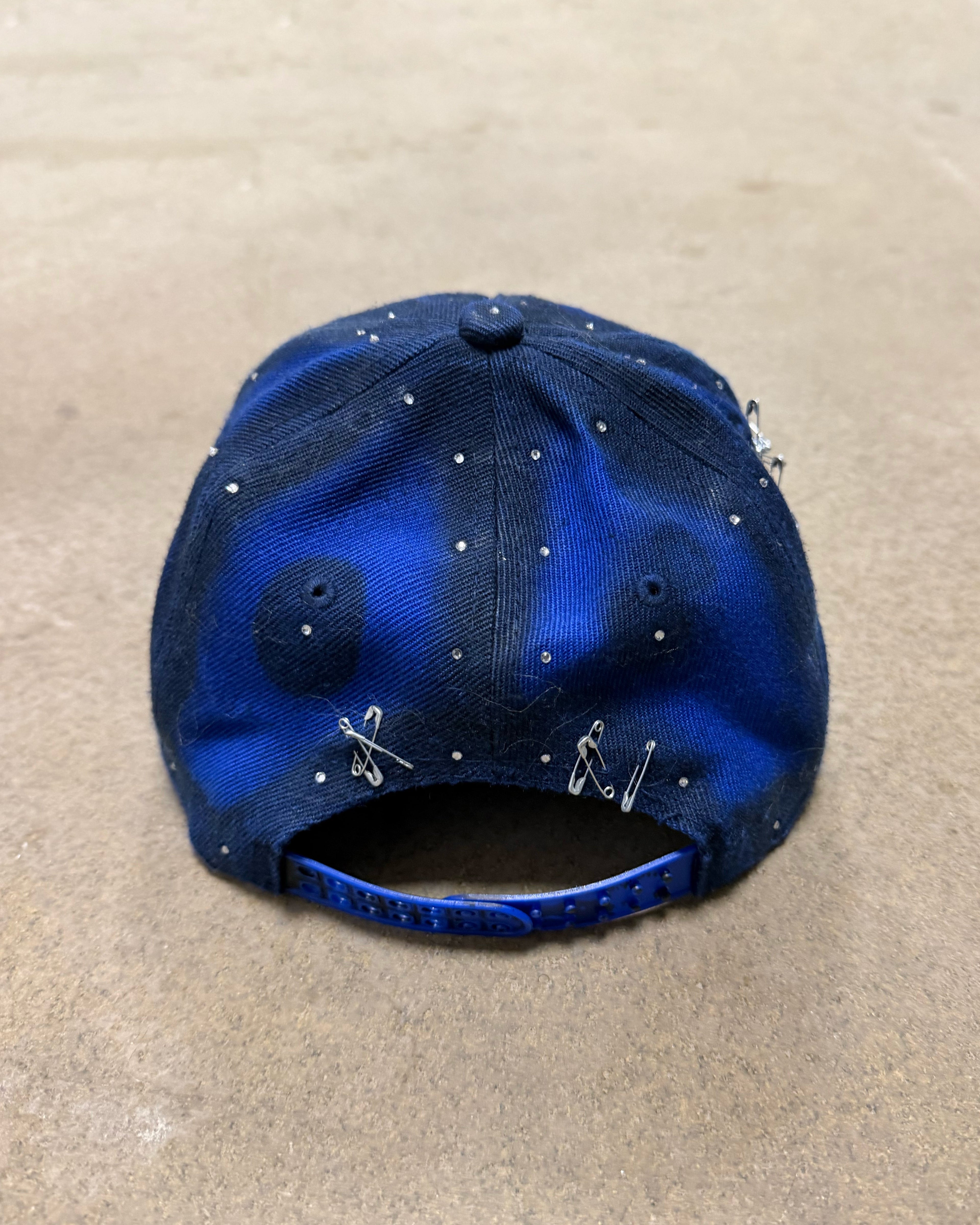 NOUCHI X KMORPH - 1OF1 PINNED BLUE RHINESTONE CAP