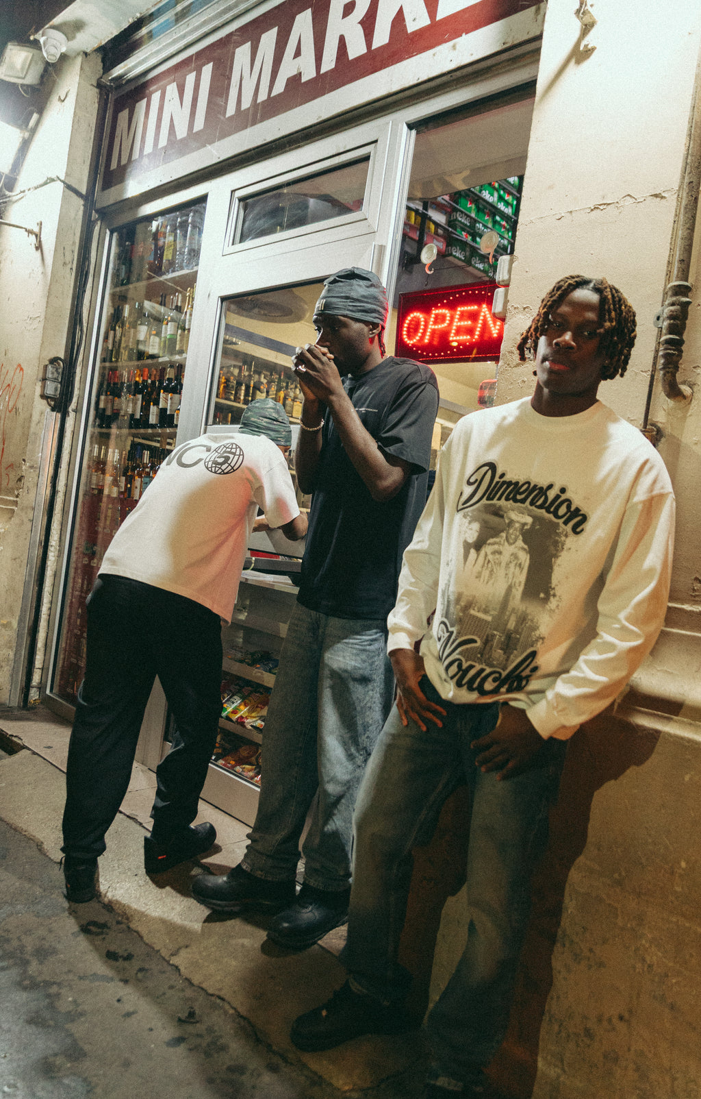 DIMENSION NOUCHI - FRANK LUCAS LONGSLEEVE BLANC