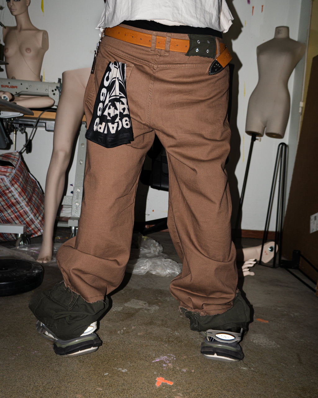 NOUCHI X KMORPH - 1OF1 DOUBLE CARGO PANT