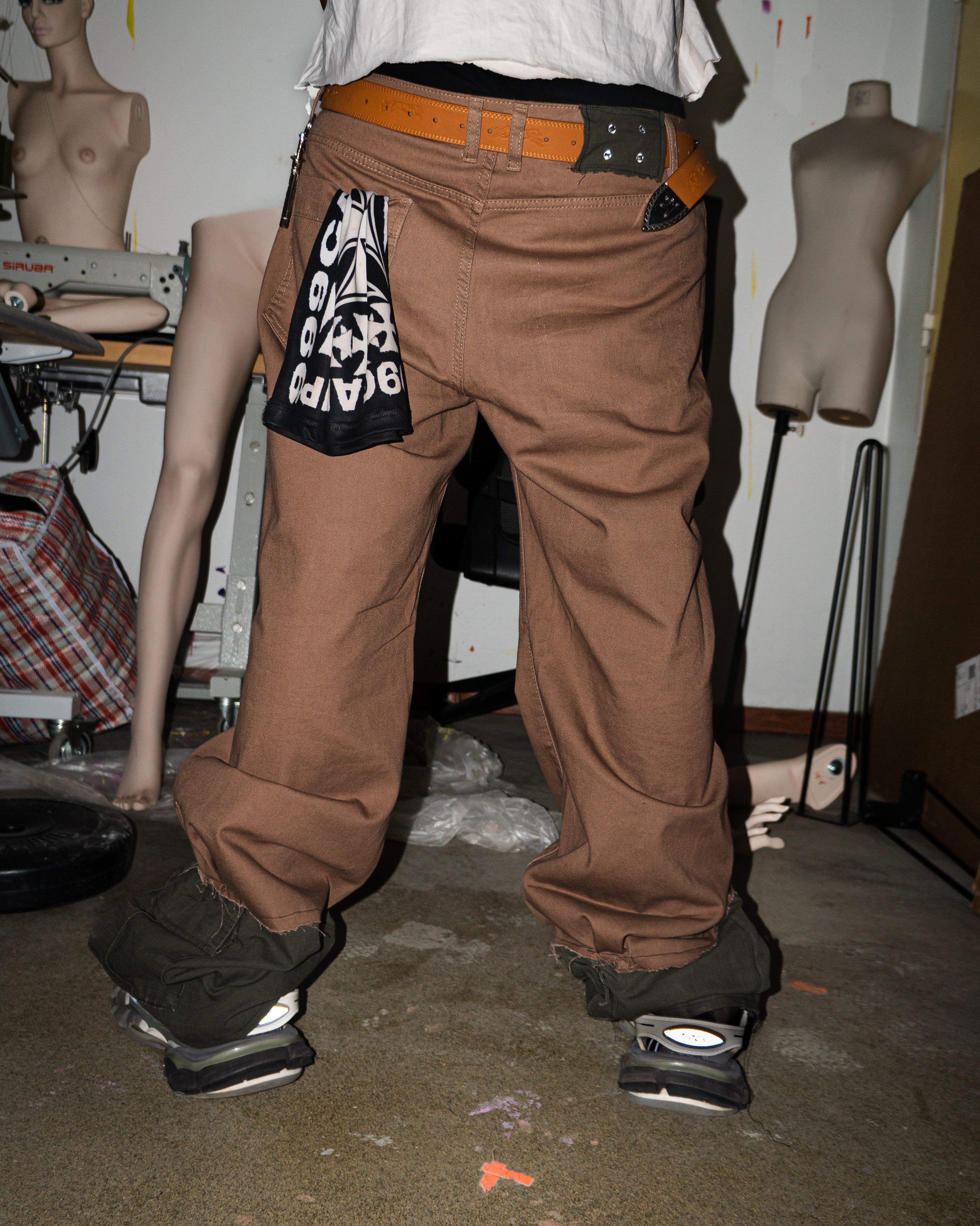 NOUCHI X KMORPH - 1OF1 DOUBLE CARGO PANT