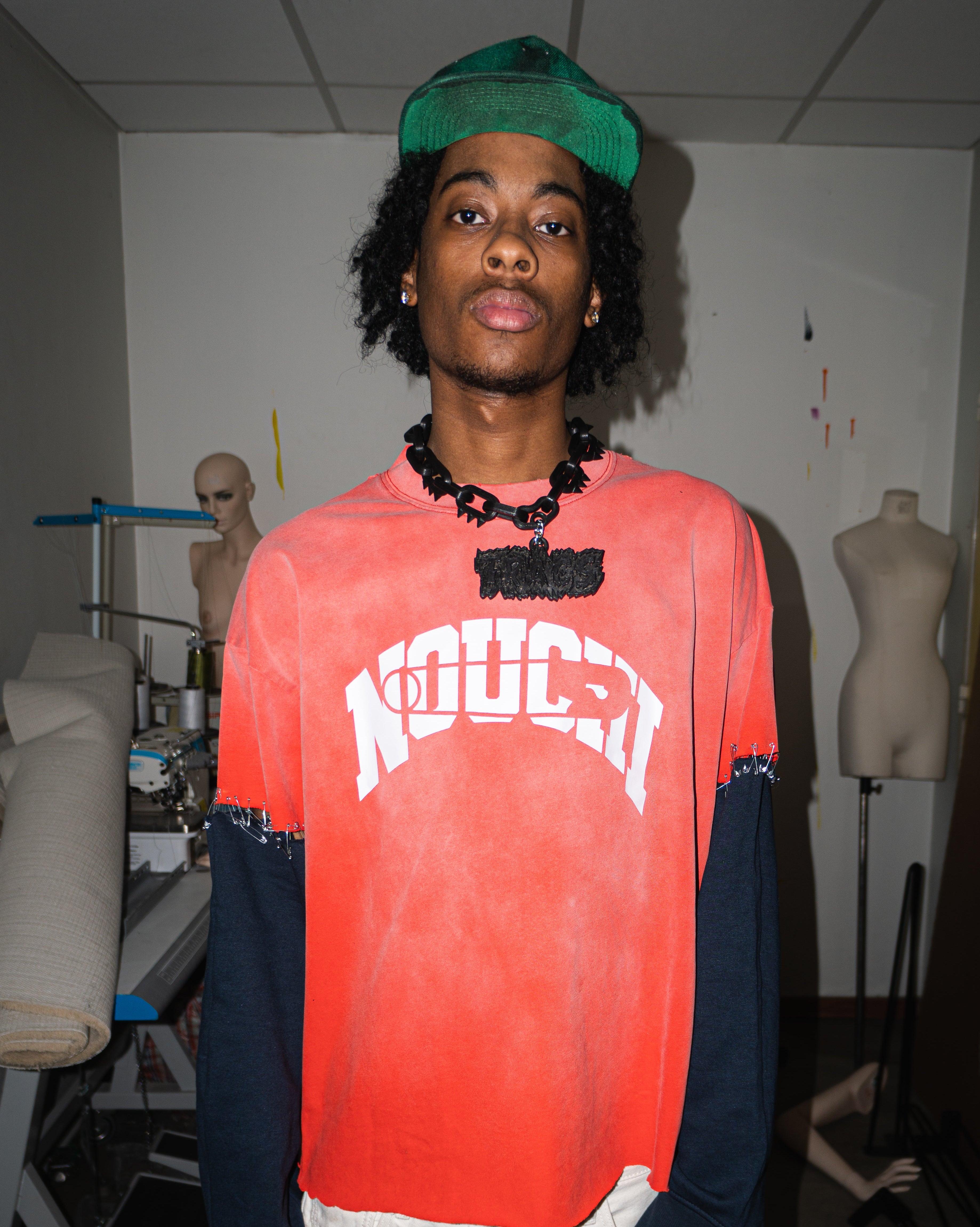 NOUCHI X KMORPH - 1OF1 AMERICAN PINNED LONGSLEEVE