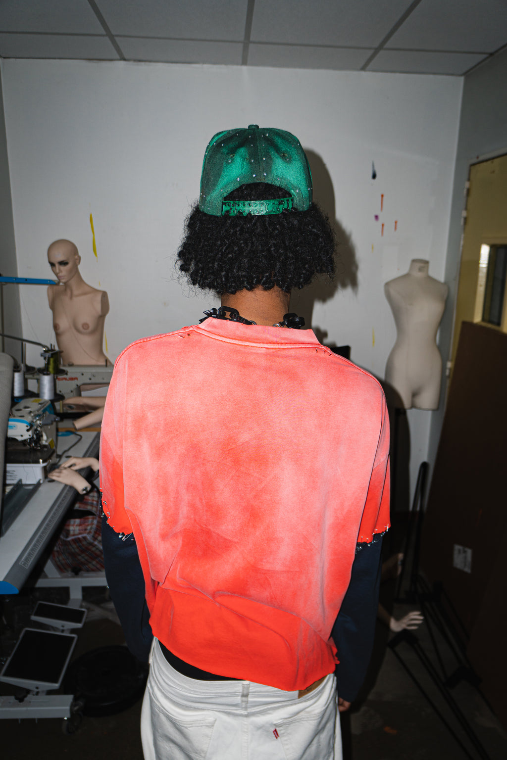NOUCHI X KMORPH - 1OF1 AMERICAN PINNED LONGSLEEVE
