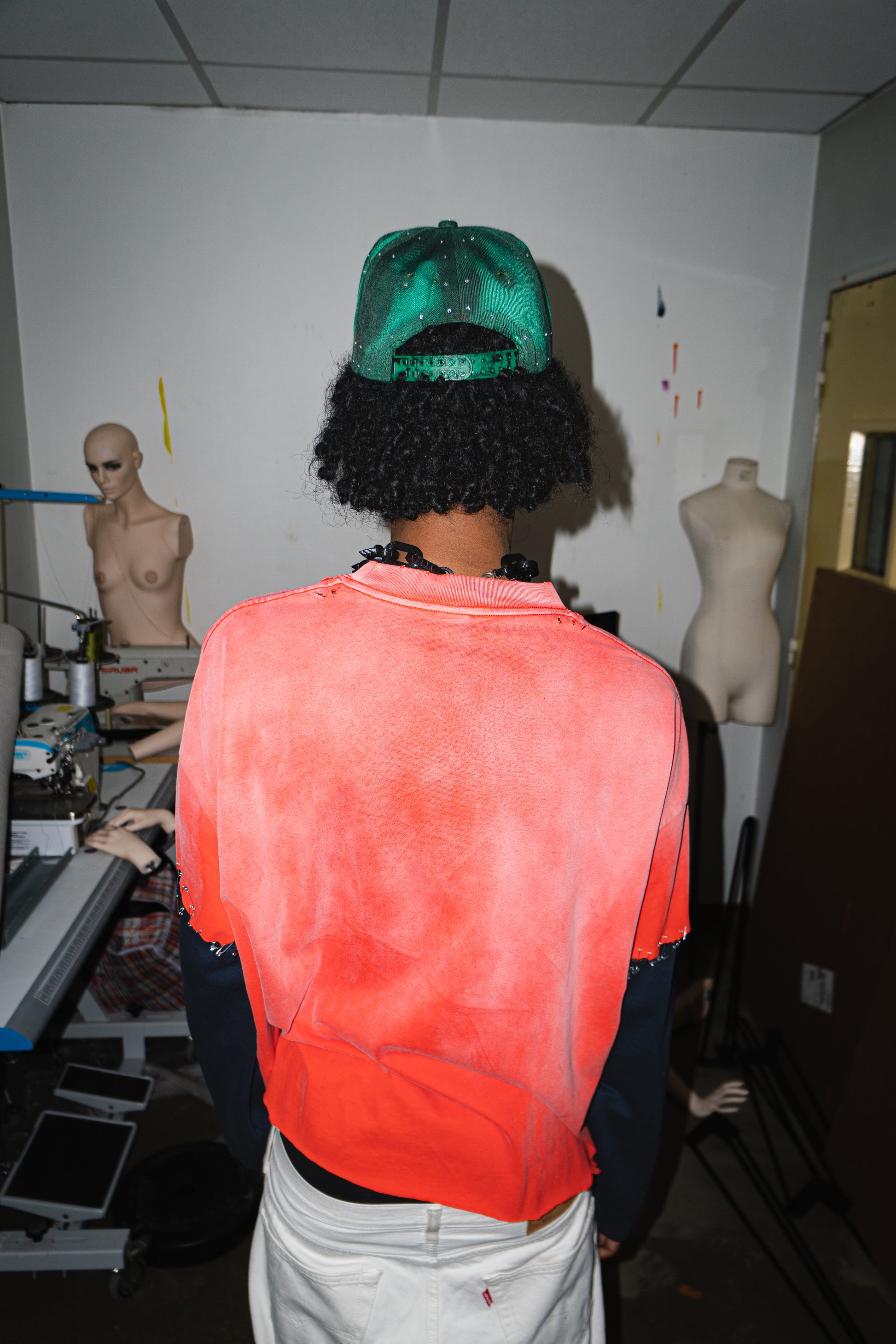 NOUCHI X KMORPH - 1OF1 AMERICAN PINNED LONGSLEEVE