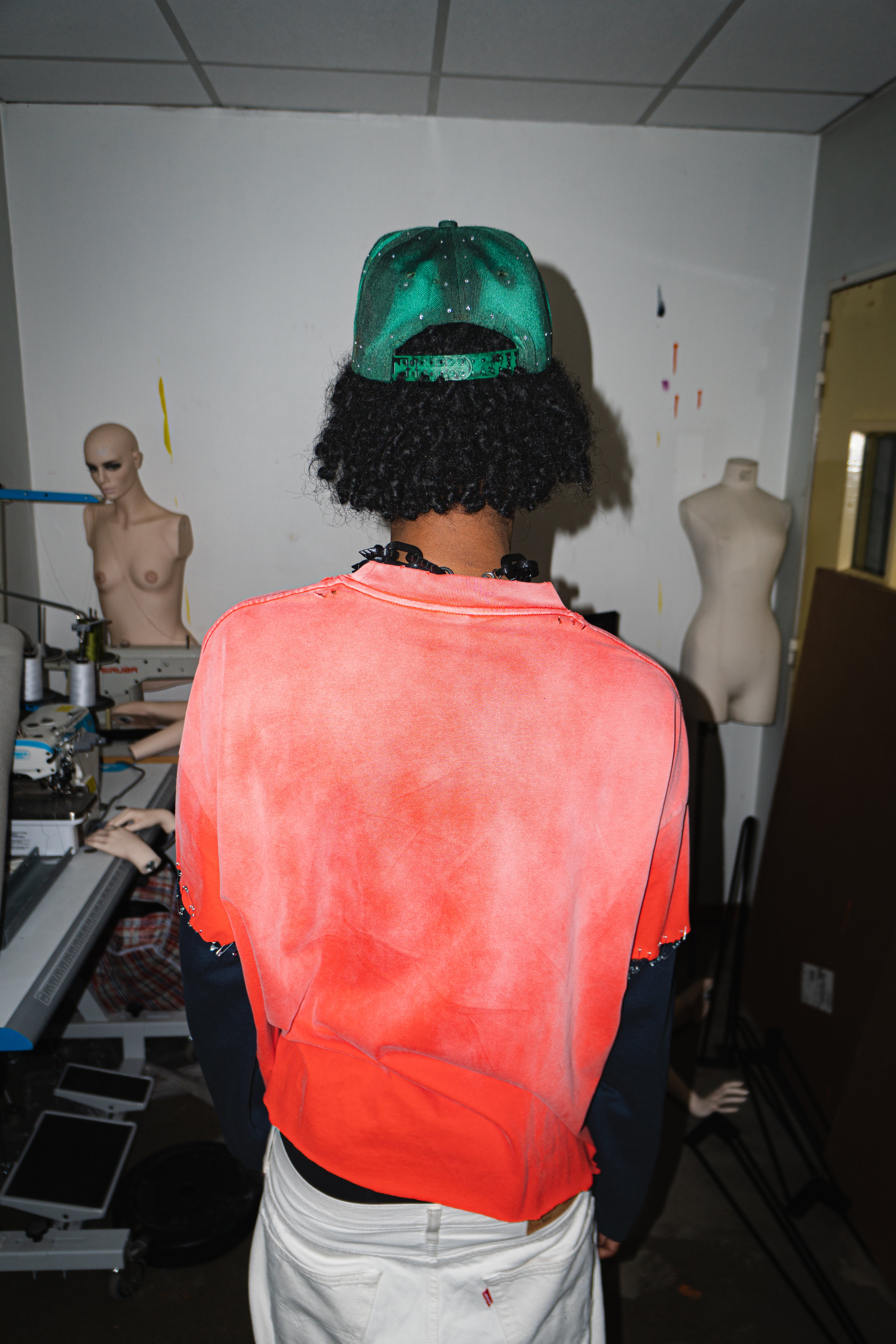 NOUCHI X KMORPH - 1OF1 AMERICAN PINNED LONGSLEEVE