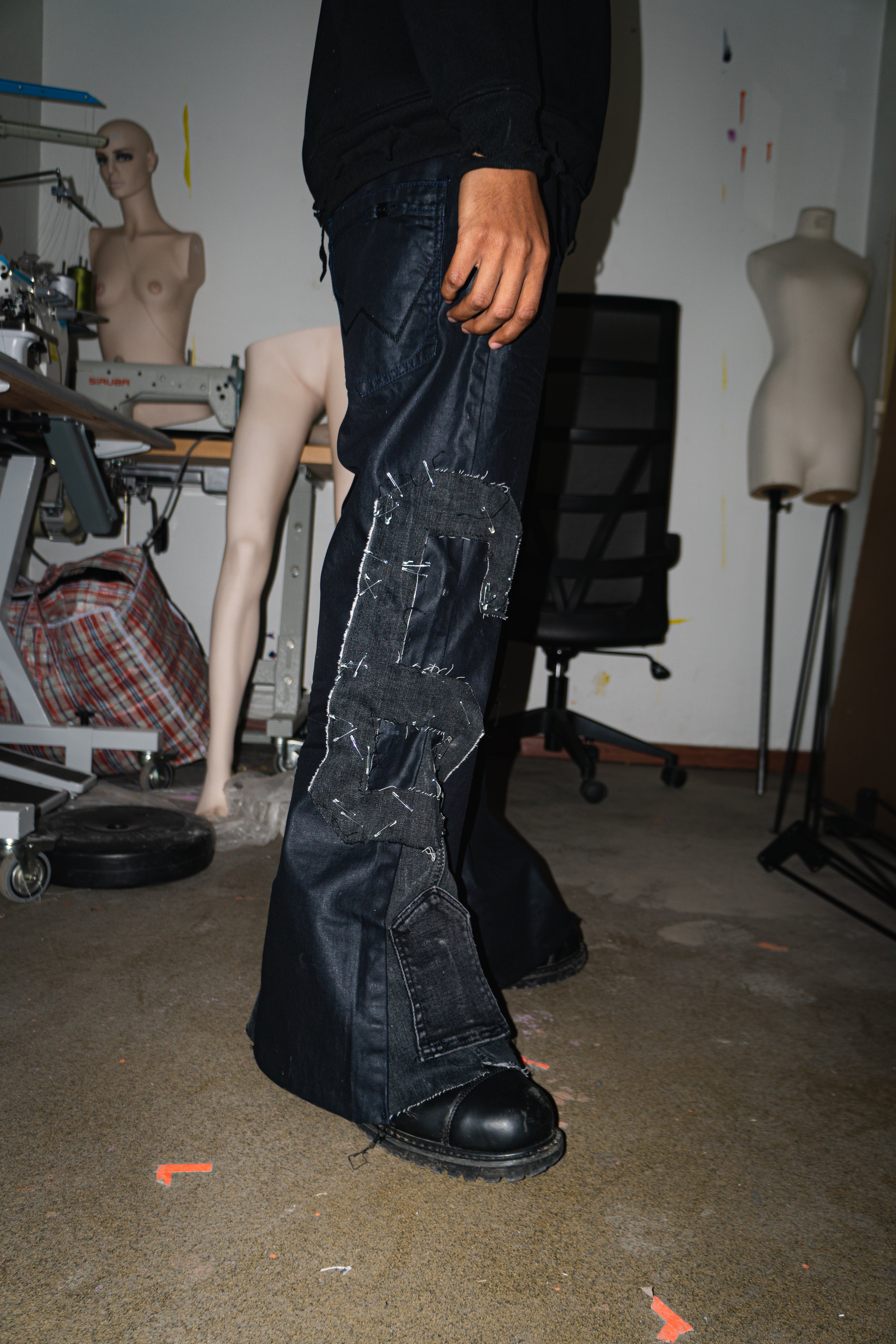 NOUCHI X KMORPH - 1OF1 FAUX LEATHER PANT 96