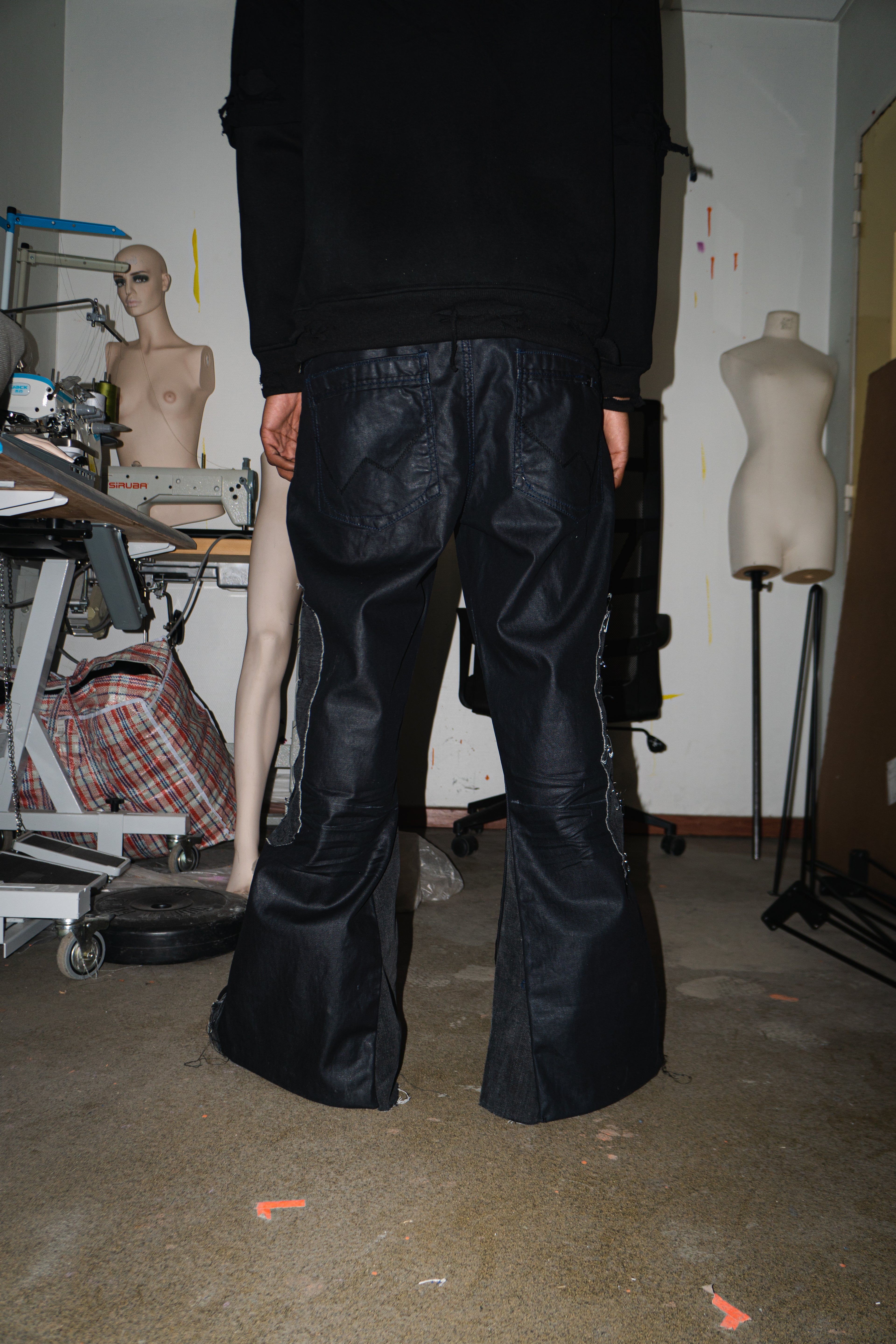 NOUCHI X KMORPH - 1OF1 FAUX LEATHER PANT 96