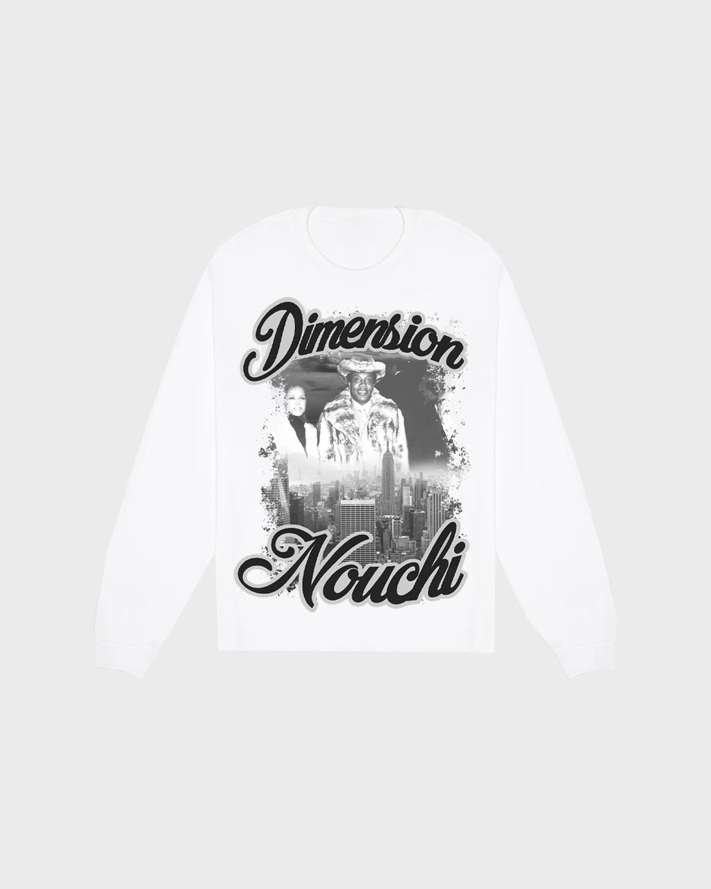DIMENSION NOUCHI - FRANK LUCAS LONGSLEEVE BLANC