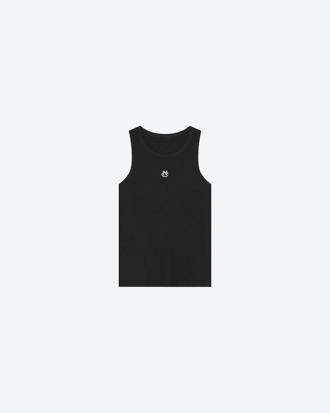 Black Nouchi Monogram Tank Top