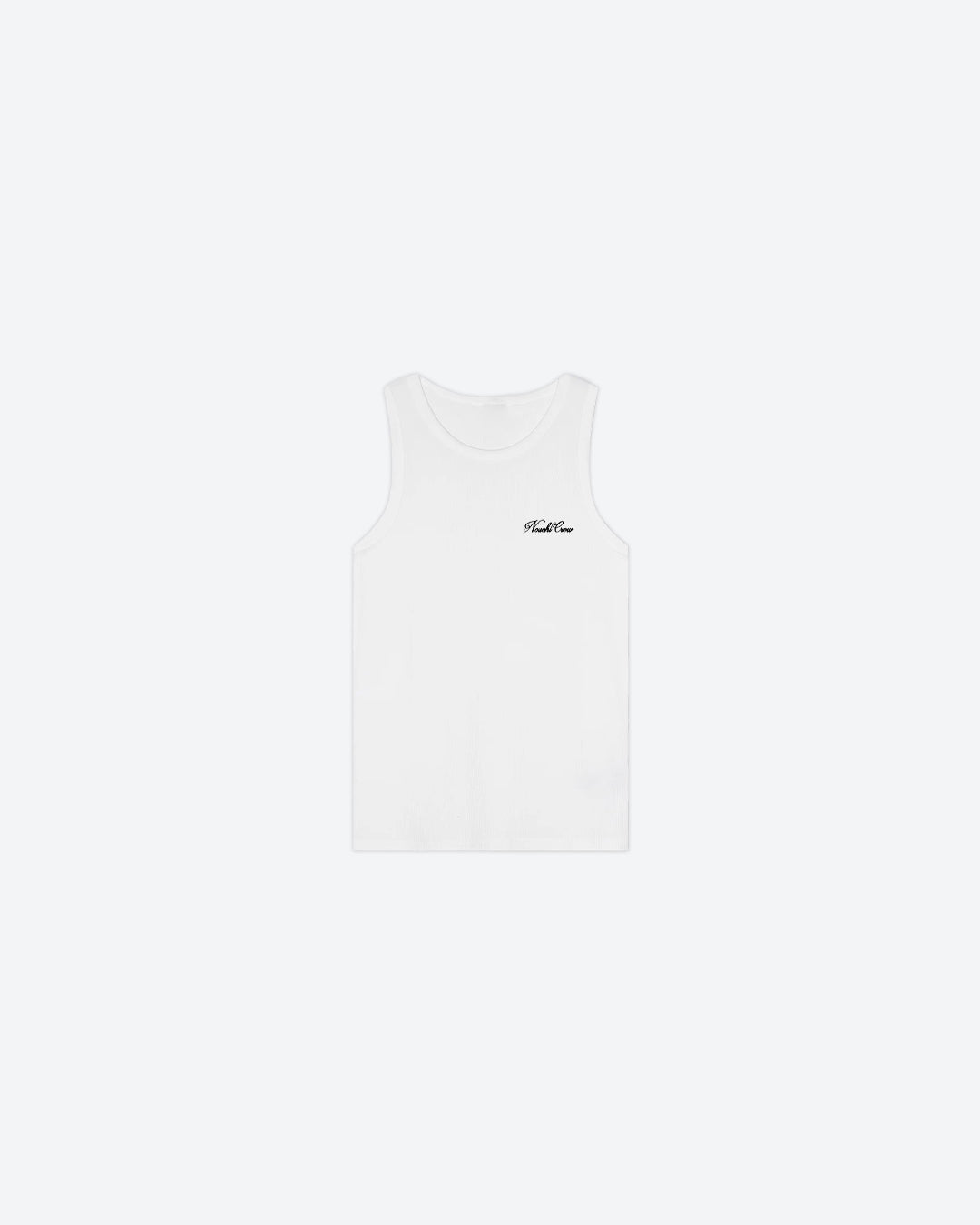 White Nouchi Signature Tank Top