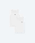 Pack of 2 White SS26 Tank Tops