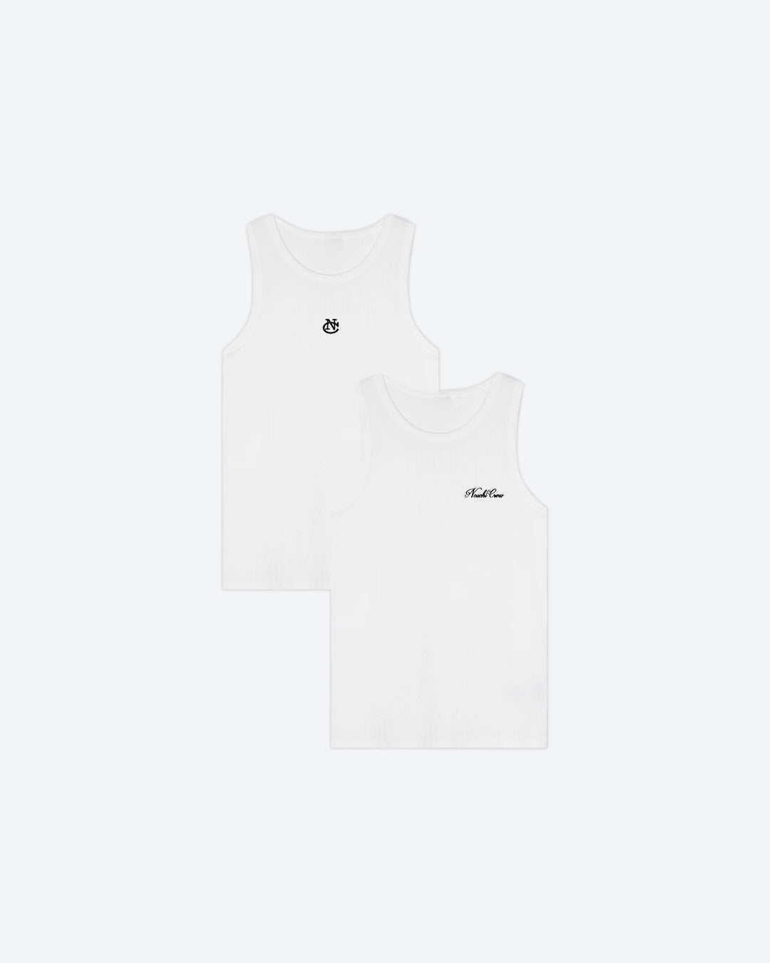 Pack of 2 White SS26 Tank Tops