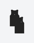 Pack of 2 Black SS26 Tank Tops