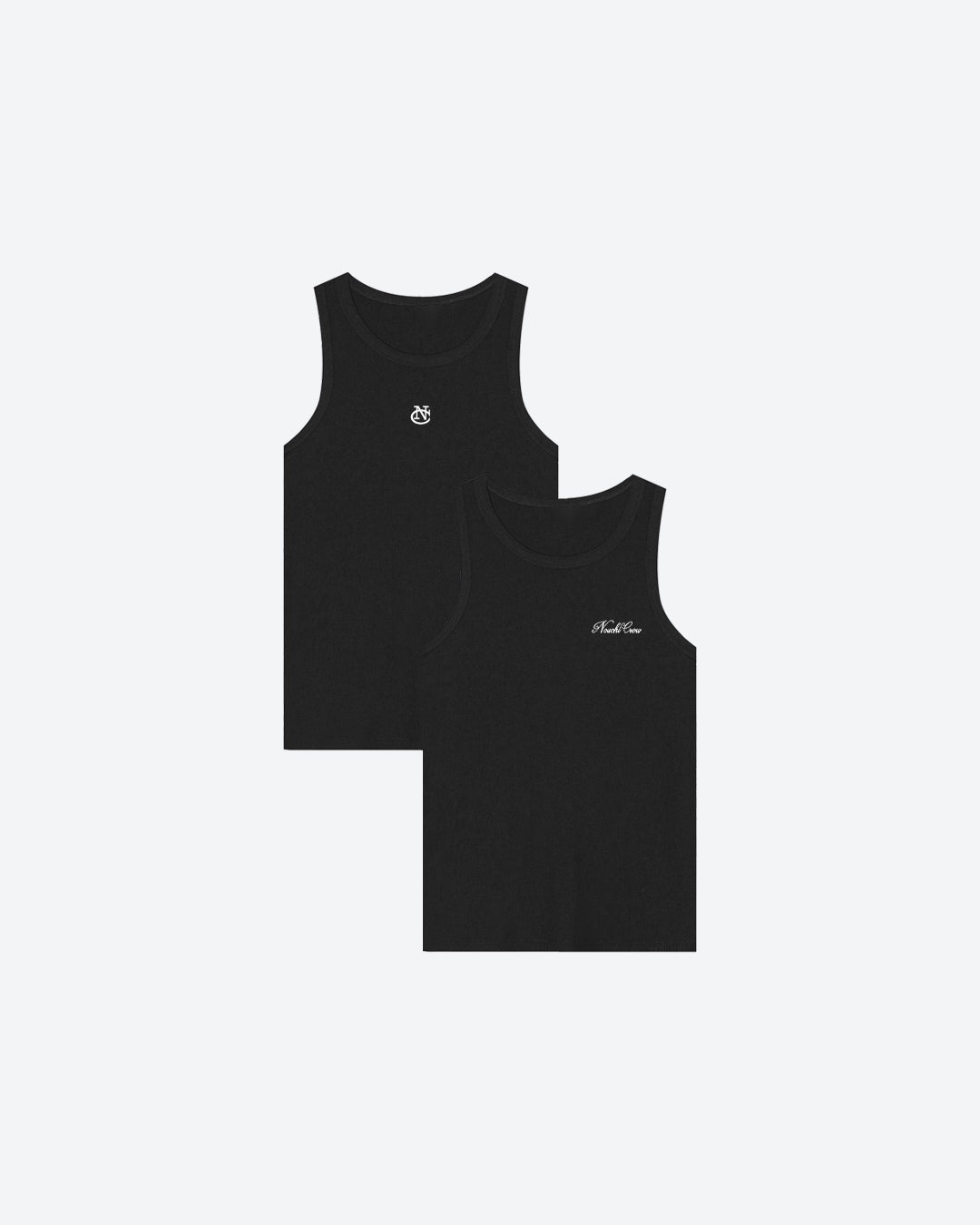 Pack of 2 Black SS26 Tank Tops